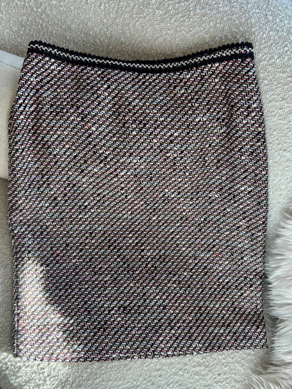 Talbots Petite Tweed Skirt | Size 4P | Chanel‑Inspired Classic | NWT